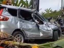 Kecelakaan di Turunan Jatibarang Kota Semarang, Truk Oleng Seruduk Mobil-3 Motor