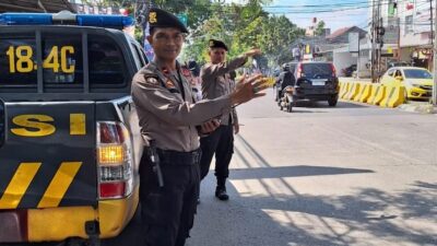 Personil Polsek Antapani Hadir di Jalur Berikan Pelayanan kepada Masyarakat