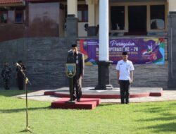 Wakapolres Rembang Bergabung dalam Upacara Peringatan Hari Koperasi Nasional ke-76