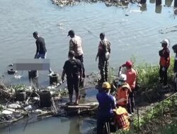 Geger! Jasad Pria Ditemukan di Pintu Air Mojolaban Sukoharjo