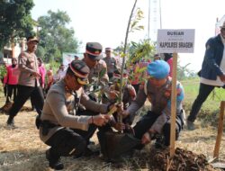1000 Bibit Pohon Ditanam Kapolres Sragen Sukseskan Program Penghijauan Sejak Dini