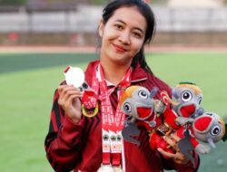 Prestasi Membanggakan, Putri Anggota Polsek Tambakromo Raih 3 Medali Porprov Jateng