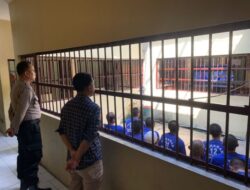 Tahanan Polres Rembang Berpartisipasi dalam Binrohtal Se Polda Jateng Bersama Kapolres dan Gus Qoyyum