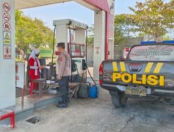 Polsek Kragan Patroli & Himbau Pegawai SPBU: Antisipasi Gangguan Kamtibmas