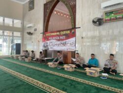 Kamis Ibadah, Bag SDM Polresta Pati Gelar Siraman Rohani dan Khataman Al Qur’an di Masjid Al-Ikhlas