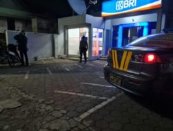 Laksanakan Patroli Di ATM, Unit Samapta Polsek Gunungpati Cegah Tindak Kriminalitas