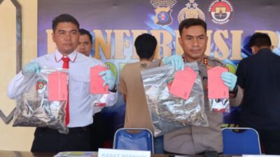 Dari 2 TKP, Satgas Karhutla Polres Seruyan Amankan Dua Pelaku Pembakar Lahan