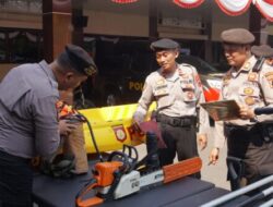 Tim Supervisi Ditsamapta Polda Jateng Kunjungi Polres Batang