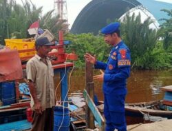 Ditunjuk sebagai Polisi RW, Bripka Alex Sambangi Warga di Perairan Jungkat