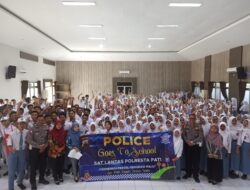 Edukasi Tertib Berlalu Lintas, Satlantas Polresta Pati Kunjungi SMK Bhakti Utama