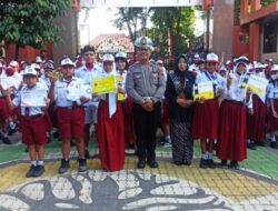 Gelar Police Goes To School, Satlantas Polresta Pati Sambangi SD Pati Kidul 01