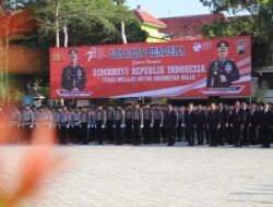 Hari Kemerdekaan Republik Indonesia ke 78, Polresta Pati Gelar Upacara Bendera