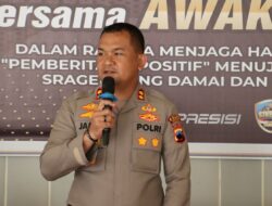 Ini Harapan Kapolres Saat Ngopi Bareng Dengan Wartawa, Jaga Pemilu 2024 Aman Kondusif