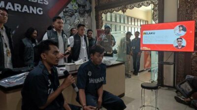 Duo Maling Demak Curi Pemancar Sinyal Dari 11 Tower di Semarang