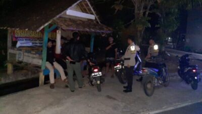 Intensif Dimalam Hari, Polsek Bendosari Polres Sukoharjo Gelar Patroli Dialogis