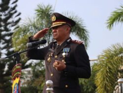 Kapolres Lamandau AKBP Bronto Budiyono Pimpin Upacara HUT RI Ke-78