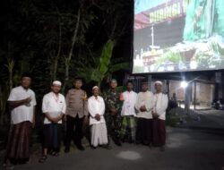 Kapolsek Tambakromo Bersinergi dalam Melaksanakan Pengamanan Gema Sholawat