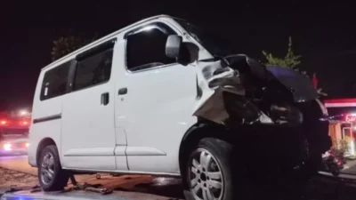 Kecelakaan di Mulur Libatkan Tiga Kendaraan, Empat Orang Dilarikan ke RSUD Ir Soekarno Sukoharjo