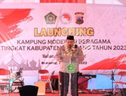 Launching Kampung Moderasi Beragama di Desa Selopuro Lasem Dihadiri Kapolres Rembang