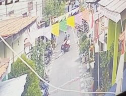 Jambret Beraksi di Perkampungan Semarang, Aksinya Terekam CCTV