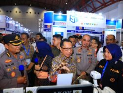 Desain Booth Polri Raih Juara 1 di Pameran Indo Security 2023