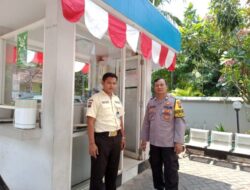 Sambangi Security, Bhabinkamtibmas Mugasari Semarang Pelihara Kamtibmas