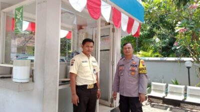 Pelihara Kamtibmas, Aiptu Andi Setiyanto Sambangi Security Kompas TV Semarang
