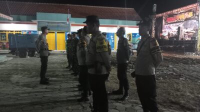 Pengamanan Dangdut di Batursari, Kapolsek Batangan Tegaskan Akan Membubarkan Apabila Terjadi Perkelahian