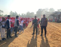 Giat Senam Bersama dan Kirap Merah Putih di Kecamatan Gunungwungkal: Partisipasi Aktif Bhabinkamtibmas dalam Menciptakan Kebersamaan