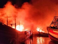 Penyebab Kebakaran Puluhan  Kapal di Tegal Diungkap Polda Jateng