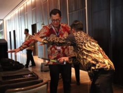 Brimob Berseragam Batik Kawal Ketat Tamu Negara Dalam Pertemuan Menteri Ekonomi ASEAN di Semarang