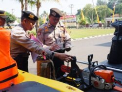 Personil Polres Batang Ikuti Latihan Patroli Perintis Presisi dan Patroli Kota Presisi