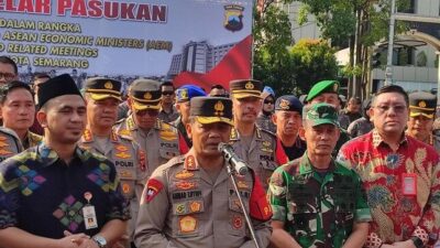 Pertemuan Menteri Ekonomi Se-ASEAN di Semarang, Polda Siapkan Pasukan