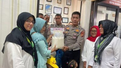 Polantas Aceh Peduli Stunting: Beri Tali Asih untuk Anak Stunting di Lampulo