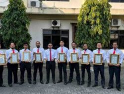 Polrestabes Semarang Beri Penghargaan bagi Personel dan Masyarakat atas Peran Mereka Menjaga Kamtibmas
