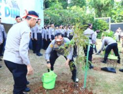 Polri Bakal Tanam 1 Juta Pohon untuk Peringati HUT RI ke-78 & HUT ke-75 Polwan