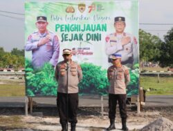 Polri Lestarikan Negeri, Polda Kalteng Tanam 100 Bibit Pohon di SPN