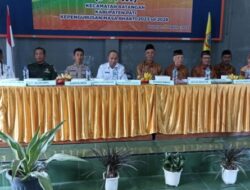 Bhabinkamtibmas Polsek Batangan Monitoring Rapat Pemilihan PWRI Kecamatan