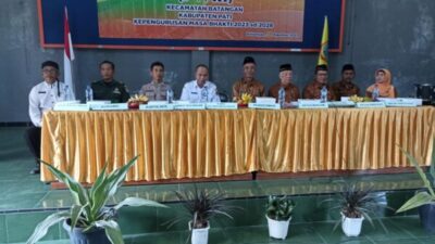 Bhabinkamtibmas Polsek Batangan Monitoring Rapat Pemilihan PWRI Kecamatan