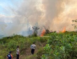 Polsek Bulik Dalami Penyebab Kebakaran Lahan di Nanga Bulik