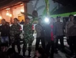 Polsek Kayen Pengamanan Pertunjukan Dangdut di Desa Kayen Sambut HUT RI Ke-78