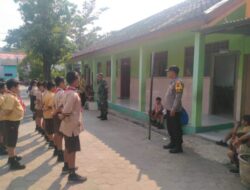 Polsek Rembang Latih Kedisiplinan Siswa SD Melalui PBB