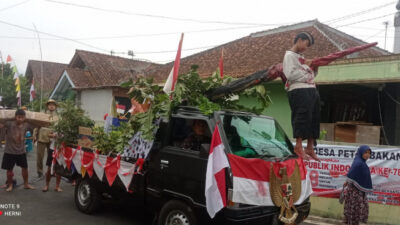 Kemeriahan Karnaval HUT RI ke-78 di Desa Petambakan Banjarnegara