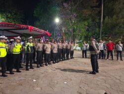 Pengamanan 7 Panggung Hiburan, Polres Sukoharjo Terjunkan Ratusan Personil