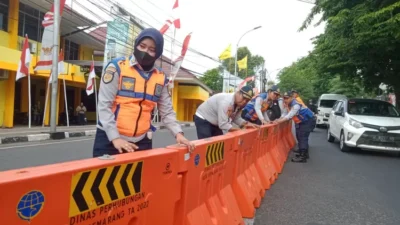 Resmi, Sebagian Jalan Kyai Saleh dan Jalan Veteran di Semarang Diberlakukan Satu Arah, Antisipasi Kemacetan