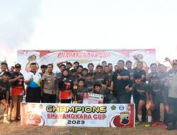 Turnamen Bhayangkara Cup 2023 Sukses Digelar di Gor Moh Serengat Batang