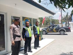 Kunjungi Security PT.Omya, Polsek Sale Jaga Kondusifitas Kamtibmas