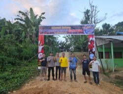 Bentuk Kampung Bebas Narkoba di Tanjung Beringin, Polres Lamandau Perangi Narkoba