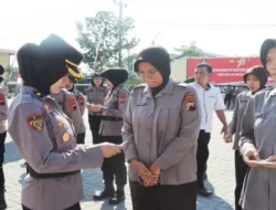 Hari Jadi Polisi Wanita ke 75, Polwan Polres Sukoharjo Gelar Operasi Gaktibplin
