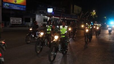 Sinegitas, Polres Sukoharjo dan Kodim 0726/Sukoharjo Lakukan Patroli Gabungan